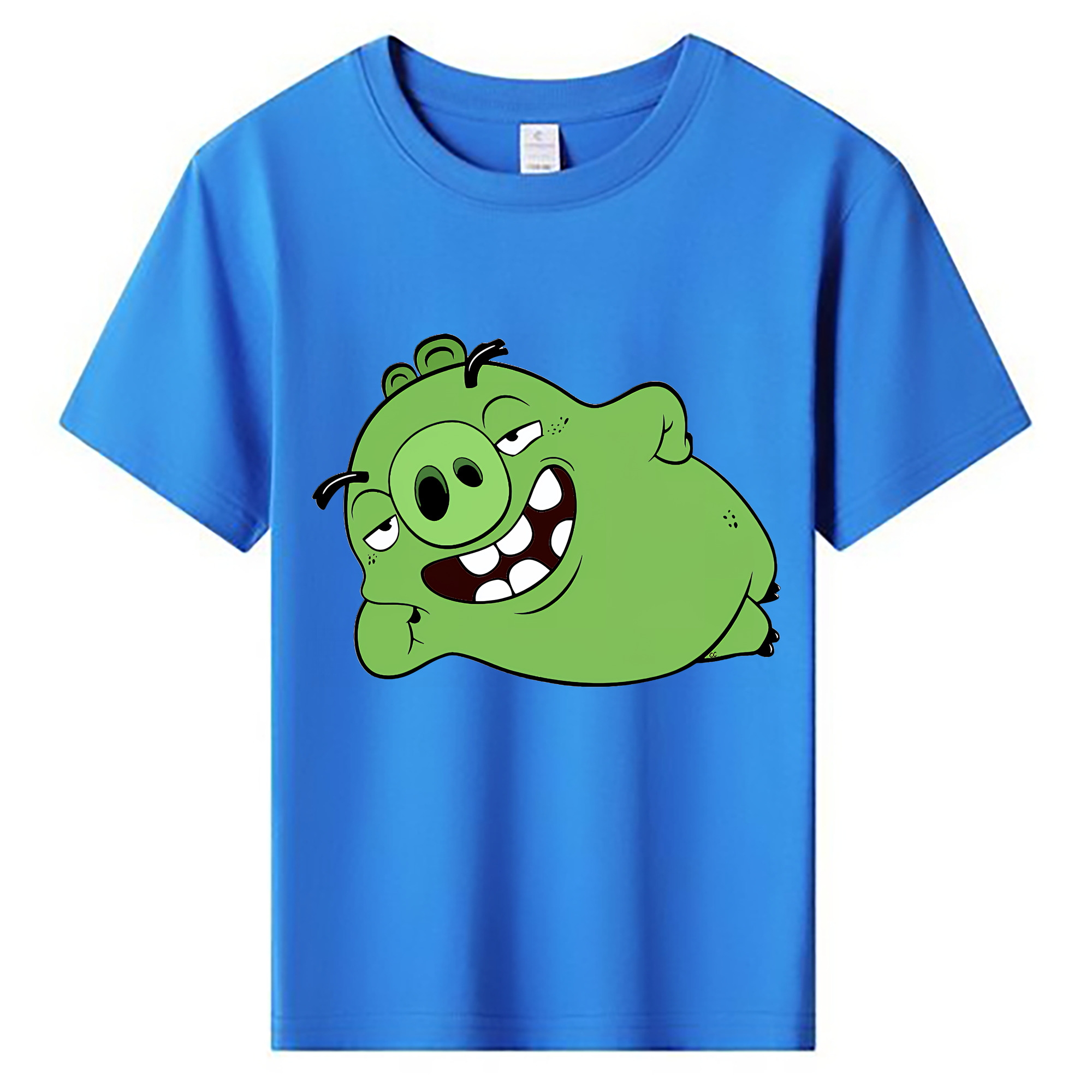 （画像用） Angry Birds アングリーバード 綿100％キッズTシャツ（フロントプリント）